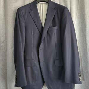 🇨🇦 Samuelsohn Navy Blazer Sz 40R